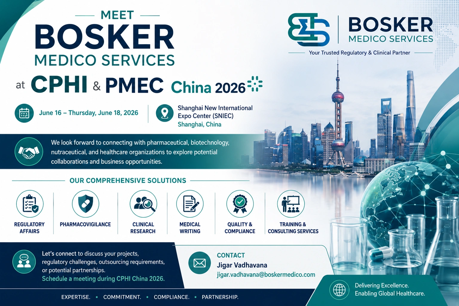 Cphi China 2026 Bosker Medico Services
